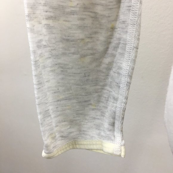 PATAGONIA Light Gray Papilene Long Sleeve V Neck Base Layer Shirt - Picture 12 of 14